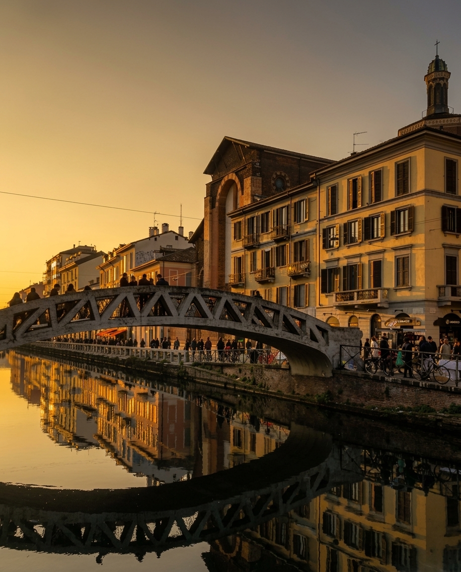 Zona dei Navigli a Milano